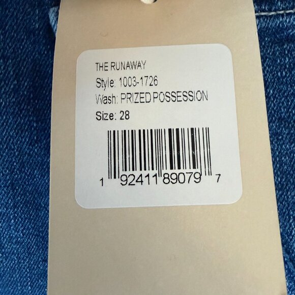 MOTHER The Runaway Jeans in Prized Possession - Size 28 - NEW - Picture 8 of 12